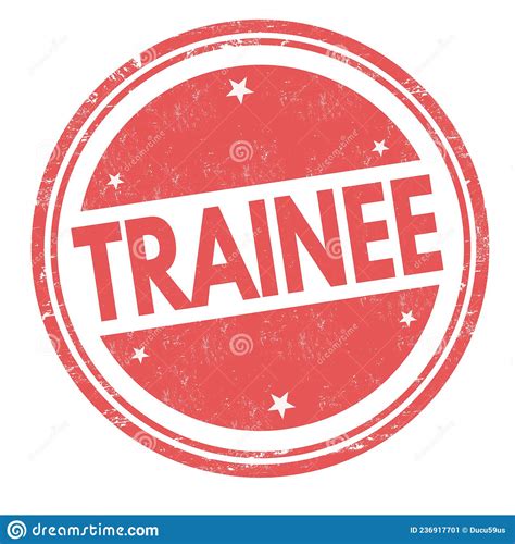 Trainee Grunge Rubber Stamp Stock Vector Illustration Of Skill