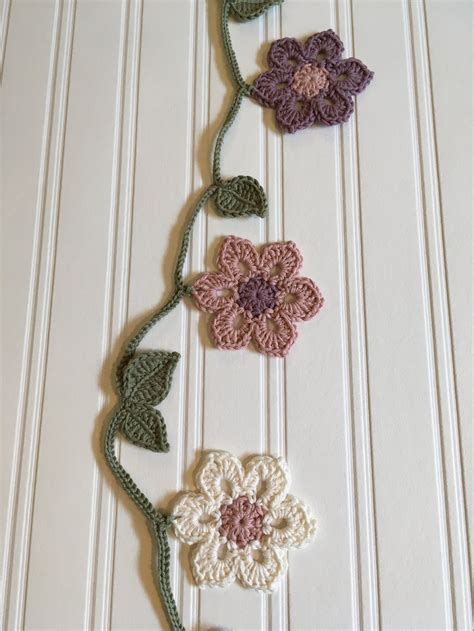 Crochet Flower Garland Bunting Etsy