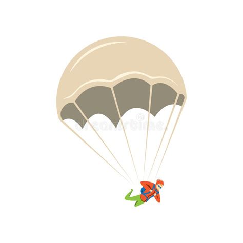 Parachute Logo Icon Design And Symbol Skydiving Vector Stock Vector
