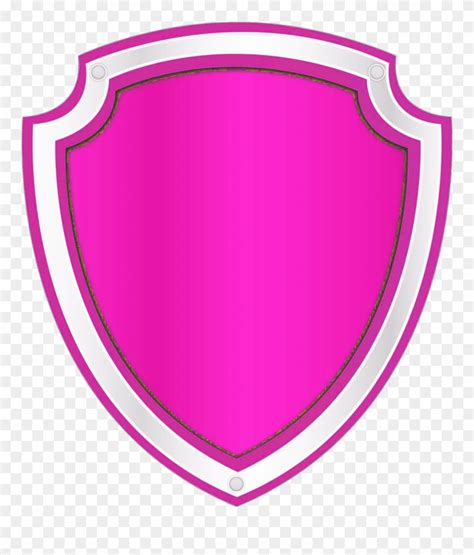 Download Clipart Of Paw Patrol Paw Patrol Pink Logo Png Transparent