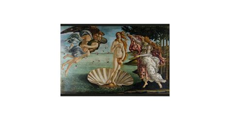 Birth Of Venus Sandro Botticelli Glossy Poster Zazzle