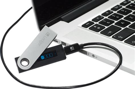 Crypto hardware wallet Ledger Nano S, USB, Black ...