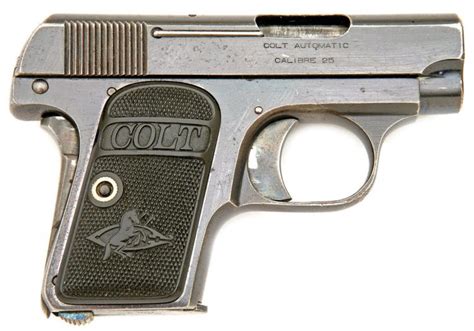 Sold At Auction Colt Model 1908 Vest Pocket Hammerless Semi Auto Pistol