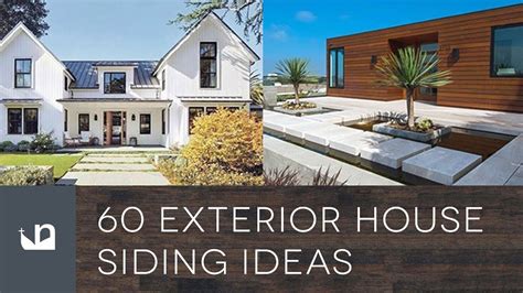 The ecohome guide to siding & exterior finishing for homes. 60 Exterior House Siding Ideas - YouTube