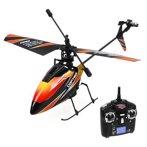 4ch 24ghz Mini Rc Helicopter With Mode 2 Transmitter