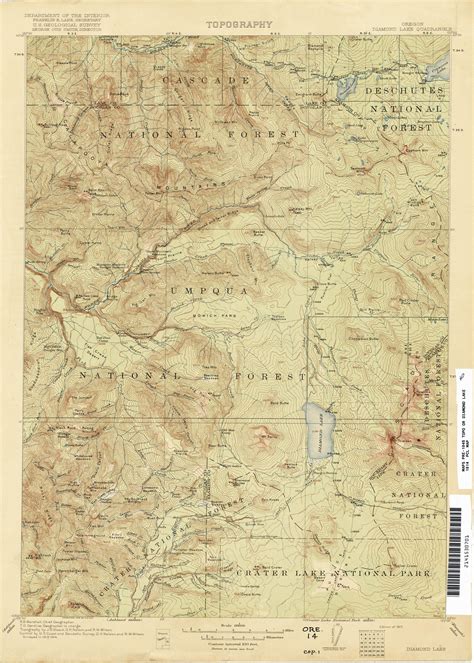 Oregon Historical Topographic Maps Perry Castañeda Map Collection