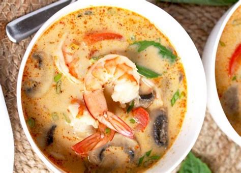 Easy Thai Shrimp Soup Special Madame Figaro Arabia