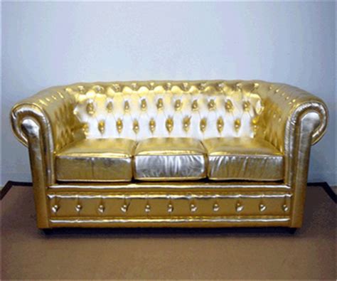 Gold Tufted Sofa Party Unlimited
