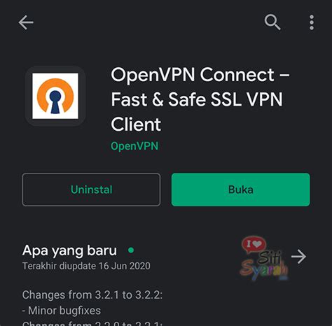 Disabling the vpn system settings so that somebody using the device can't change the config. Cara Menggunakan OpenVPN di Android