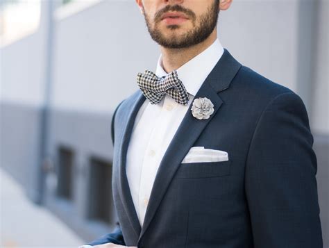 How To Style A Bow Tie For A Wedding — The Modern Otter