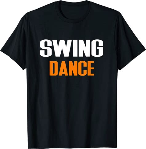 Swing Dance Clothes 40s Lindy Hop Men Women 50s Sock Hop T Shirt