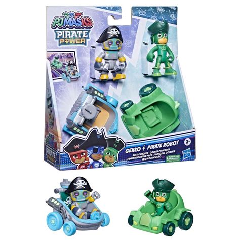 Pj Masks Pirate Power Gekko Vs Pirate Robot Battle Racers Preschool Toy