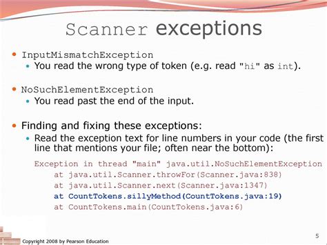 Nosuchelementexception Java Scanner Design Corral