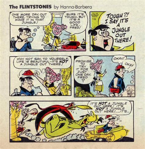 The Flintstones Hanna Barbera Lot Of 18 Color Sunday Comic Pages