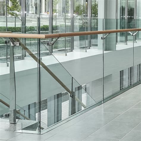 Large Clear Tempered Glass Fence Panel 12mm Thk Clear Tempered Glass Balcony Fence Outdoor Glass