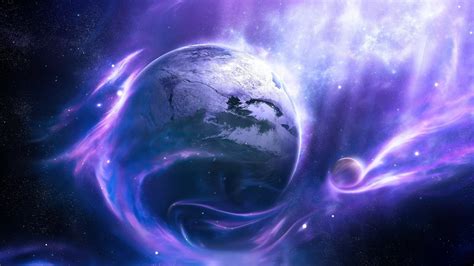 Blue galaxy ultrahd wallpaper for wide 16:10 5:3 widescreen whxga wqxga wuxga wxga wga ; 44+ Purple and Blue Galaxy Wallpaper on WallpaperSafari