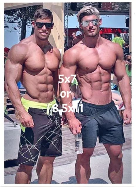 Kris Evans And Gym Partner Handsome Muscular Male Bodybuilders Gay Int