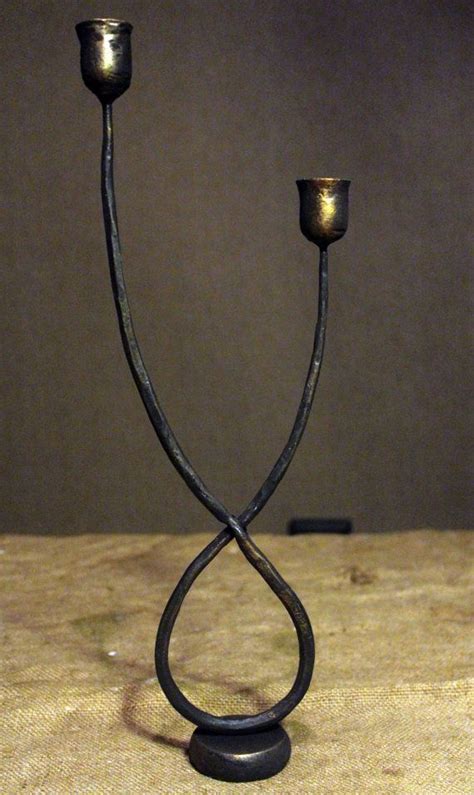 Hand Forged Candle Holder Hand Forged Candle Holder Candle Holders