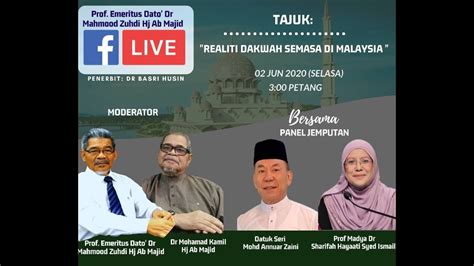 Menteri besar datuk seri shahidan kassim said he would personally step in if it was found that the project was mired in bureaucracy. Realiti Dakwah Semasa di Malaysia - YouTube