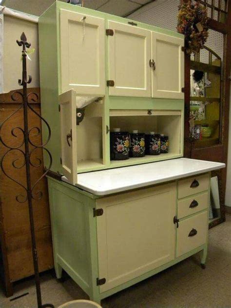 ··· zhihua overstock kitchen cabinets in various materials for clearance sale. Nice colors on this cabinet!! | Hoosier cabinet, Antique ...
