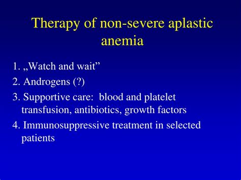 Ppt Aplastic Anemia Powerpoint Presentation Free Download Id9528036