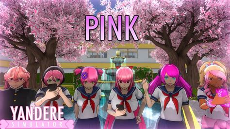 Eliminating Pink Hair Students Mission Mode Yandere Simulator Youtube