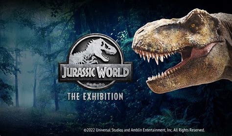 Jurassic World The Exhibition Booking Until 2 November 2022 Tickets In London At Excel London