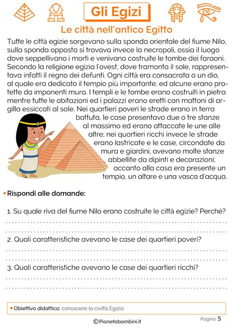 Gli Egizi: Schede Didattiche per la Scuola Primaria ...