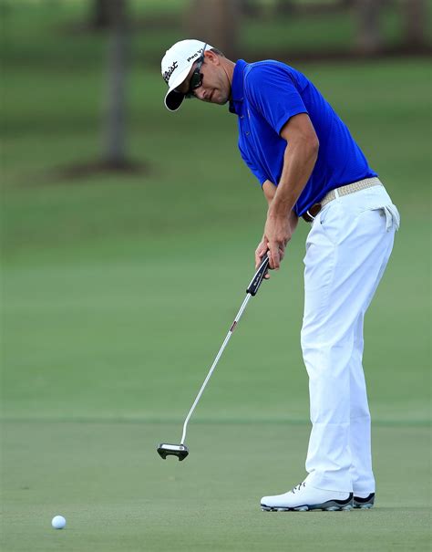 Back To A Short Putter Adam Scott Is Happy With The Results The New