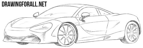 We do cover that in our full mclaren model list page, but since it is effectively a custom release range of cars when built by mso, it doesn't make this page. How to Draw a McLaren 720s | Drawingforall.net