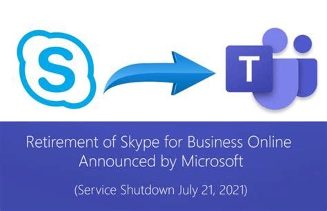 Upgrade from skype for business online to microsoft teams in microsoft 365. Retirement of Skype for Business Online Announced by ...