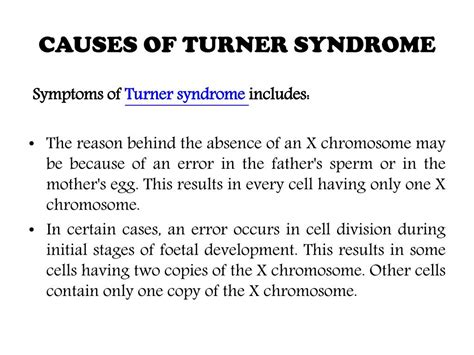 Ppt Turner Syndrome Causes Symptoms And Treatment The Best Porn