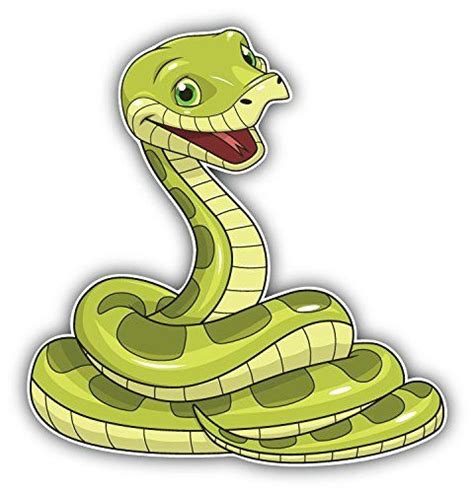 Snakes are legless reptiles with scaly tubular bodies tapering toward the tail, lidless eyes, and venomous fangs. Cartoon Snake Drawing at GetDrawings | Free download