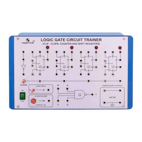 Logic Gate Circuit Trainer Scientific Lab Equipment Manufacturer And