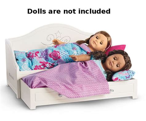 american girl trundle bed and bedding set for dolls truly me for sale online ebay