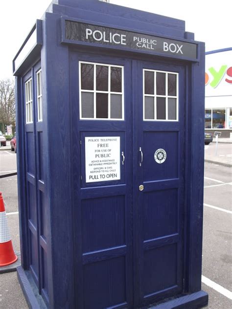 Life Size Tardis Replica