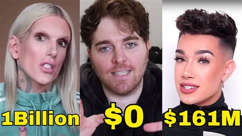 10 Richest Youtubers Of 2020 Jeffree Star James Charles David Dobrik Shane Dawson Youtube