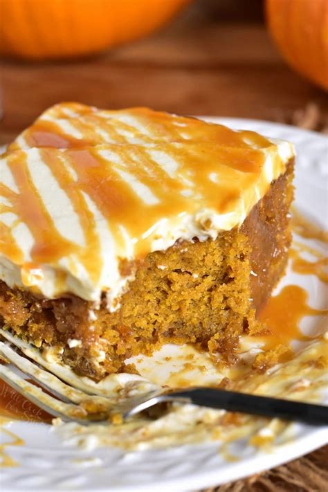 Salted Caramel Pumpkin Cake Will Cook For Smiles