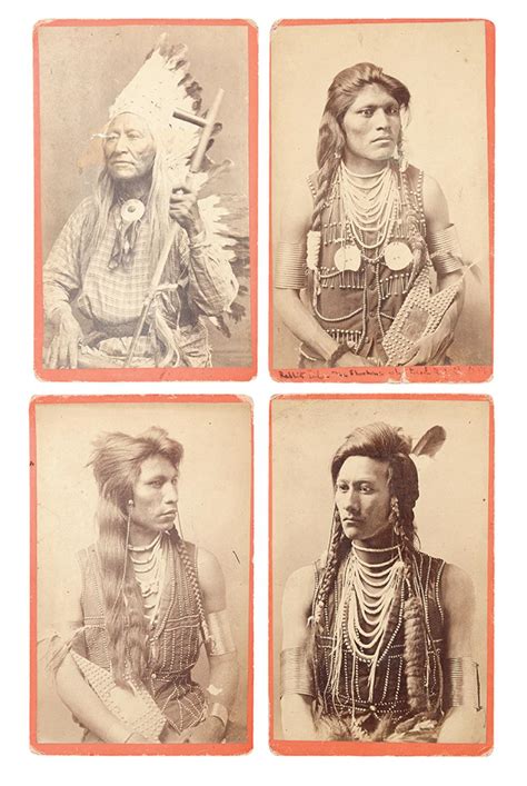 Sold Price AMERICAN INDIANS PHOTOGRAPHS Baker Johnston