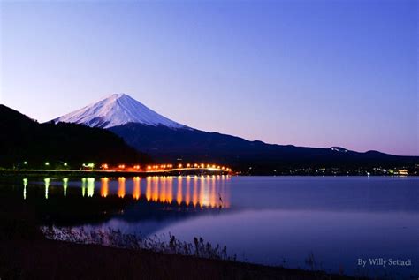 Mt Fujiview From Lake Kawaguchi Japan Reference