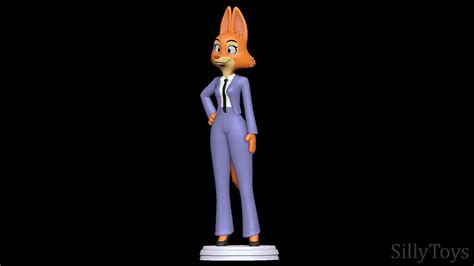 Diane Foxington The Bad Guys 3d Model 3d Printable Cgtrader