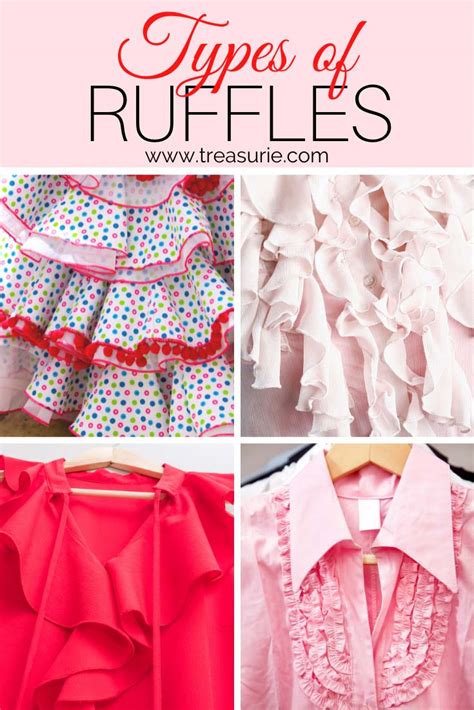 Types Of Ruffles Ruffling Fabric In 10 Ways Treasurie