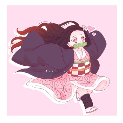 Nezuko Doodle By Justcoral On Deviantart