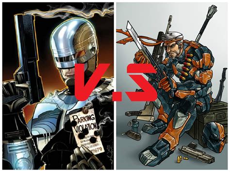 Robocop Vs Deathstroke Battles Comic Vine