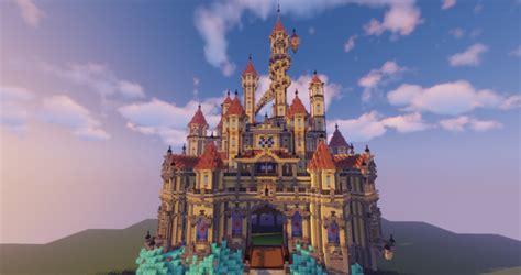 Disneyland Inspired Magical Castle By Phantasiaworld Minecraft Map