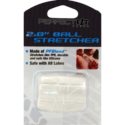 Perfect Fit Silaskin Ball Stretcher 2 Clear