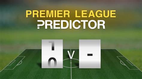 Maybe you would like to learn more about one of these? Premier League Predictor: Make your predictions now - BBC ...