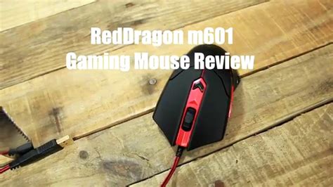 Red Dragon M601 Centrophorus The Budget Gaming Mouse Youtube