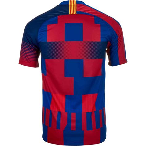 Nike And Barcelona 20th Anniversary Home Jersey Youth Soccerpro