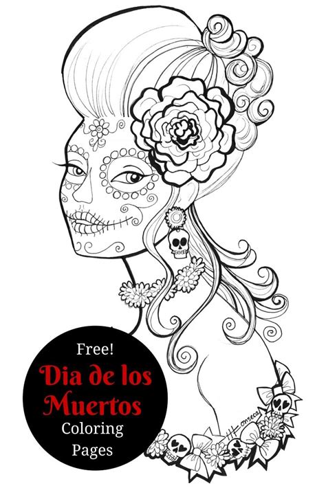 You can find dia de los muertos coloring pages on this kids coloring special category and submitted on april 4th 2014. Rose Coloring Page Dia De Los Muertos Coloring Pages